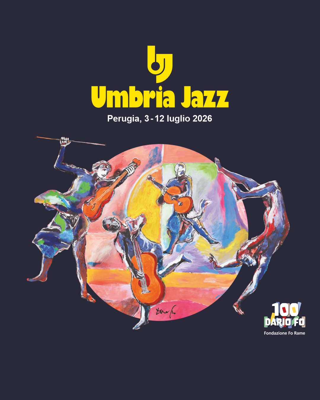 Affiche de Umbria Jazz 2026 à Pérouse