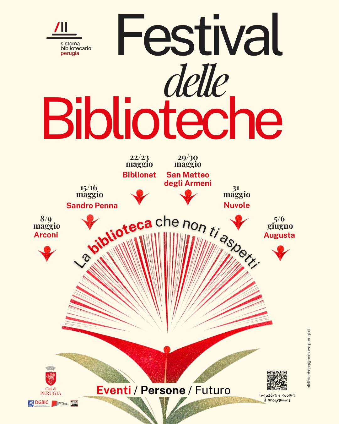 Poster of Festival delle Biblioteche in Perugia