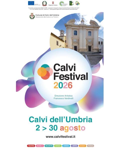 Affiche de calvi festival 2026 à Calvi dell'Umbria