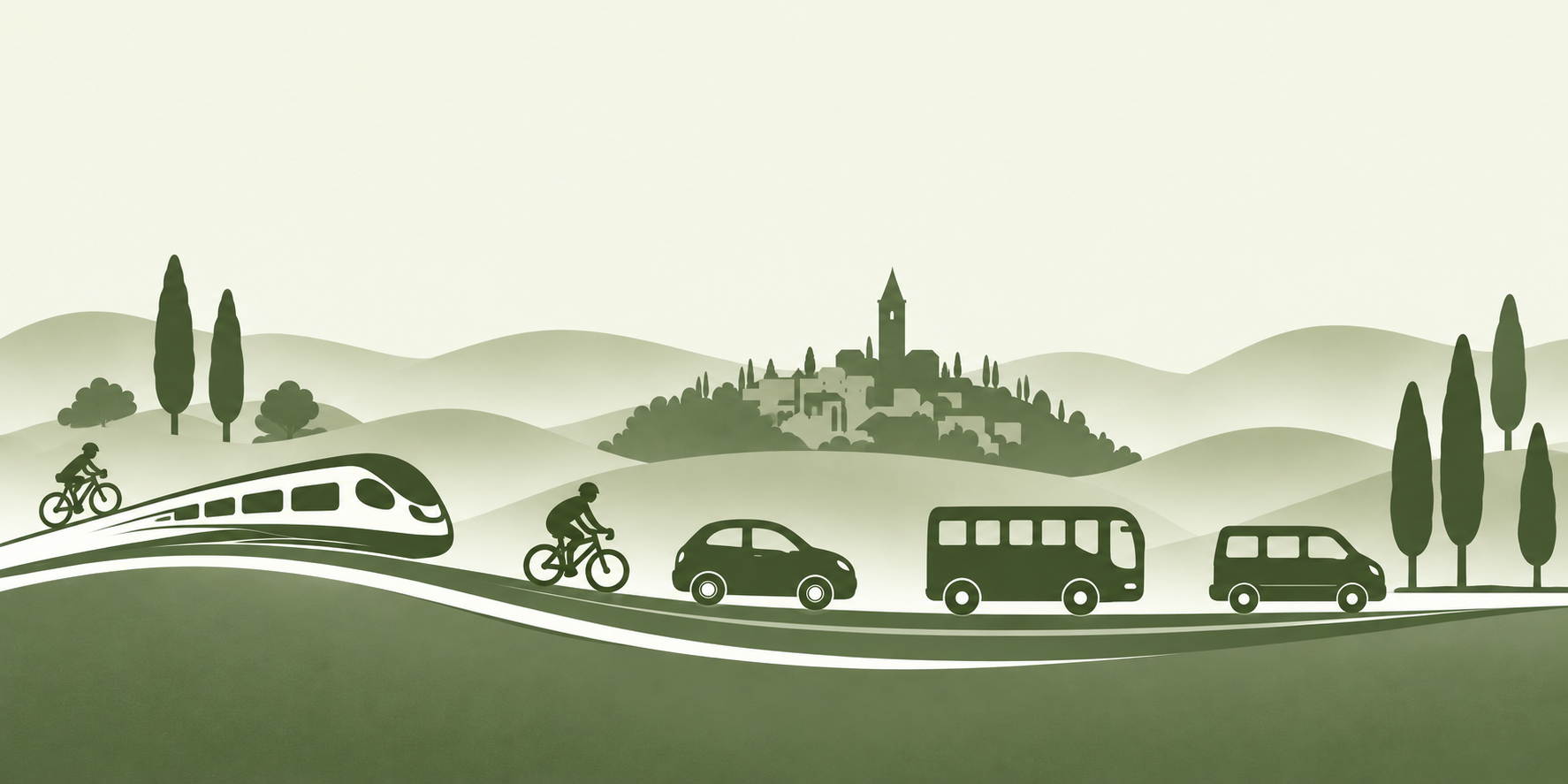 Titolo: Arrivare e muoversi in Umbria