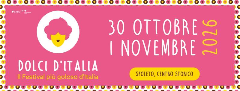 Affiche dolci d'italia 2026 à Spolète