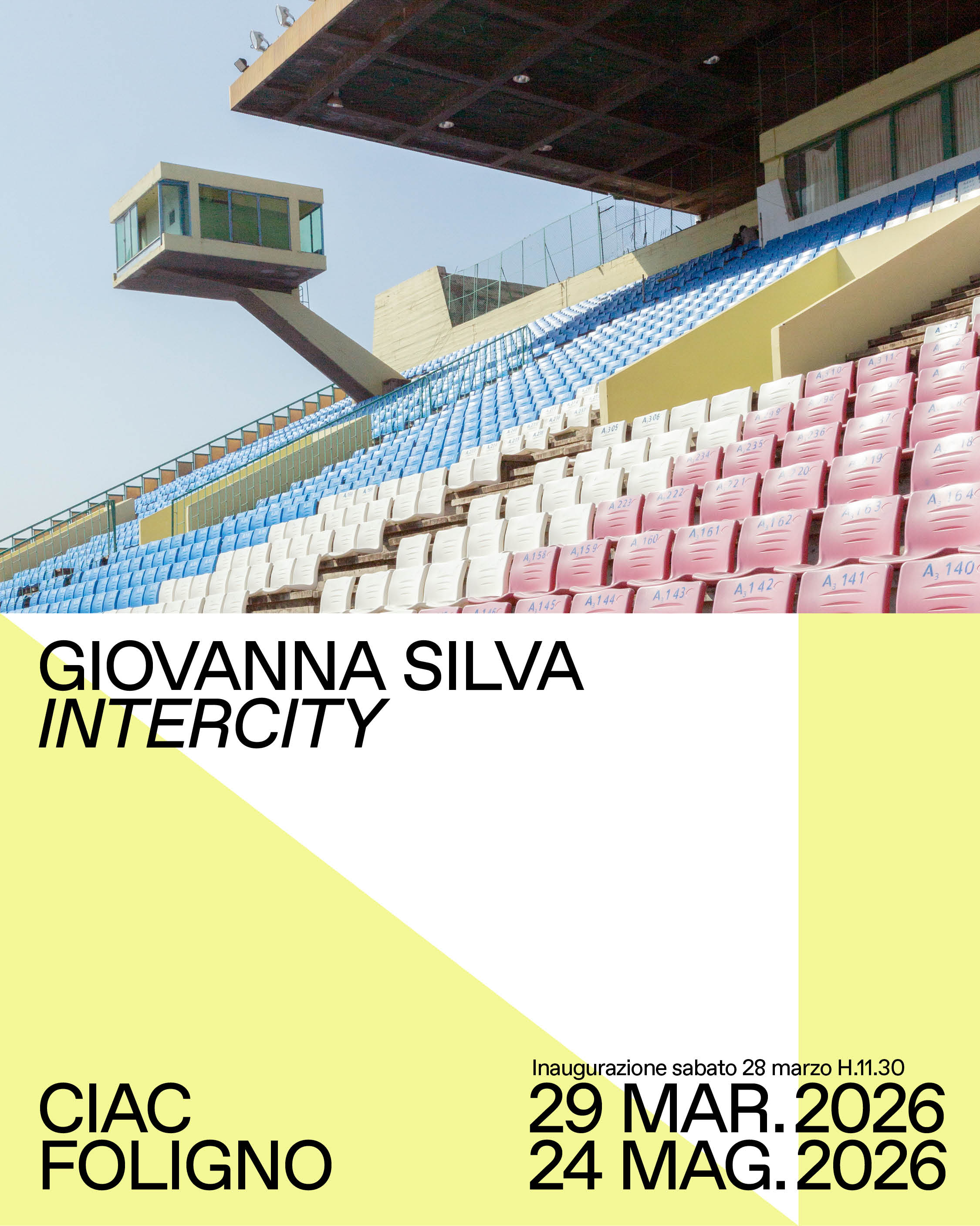 Plakat Giovanna Silva. Intercity in Foligno