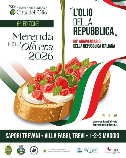 Poster Merenda nell'uliveta 2025