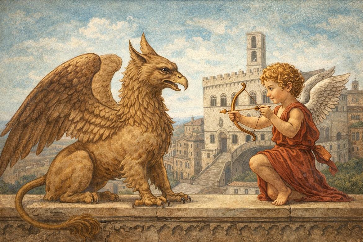 Titolo: Amor trifft den Greif von Perugia